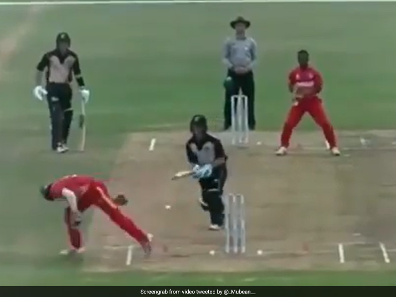 Zimbabwe U-19 Wicketkeeper Pulls Off Brilliant Stumping Reminiscent Of MS Dhoni. Watch