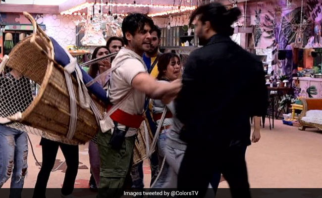 <i>Bigg Boss 13</i> Written Update January 2, 2020: Sidharth Shukla, Vishal Aditya Singh And Asim Riaz Get Violent During Luxury Budget Task