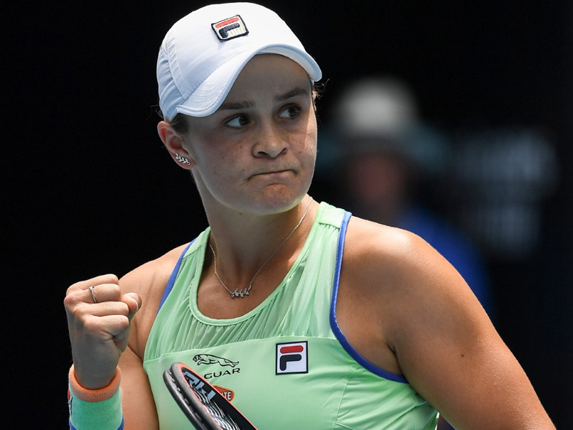 Ashleigh Barty Breezes Into Next Round At Windswept Australian Open