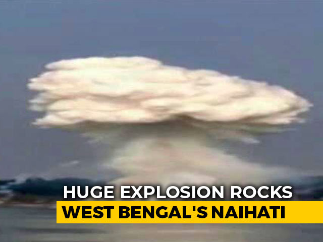 Watch: Huge Explosion During Controlled Firecrackers Detonation In Bengal