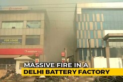 Worker Trapped After Fire, Explosion At Battery Factory In Delhi Worker Trapped After Fire, Explosion At Battery Factory In Delhi