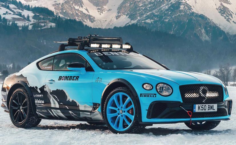 Bentley Builds A Continental GT To Race On Ice