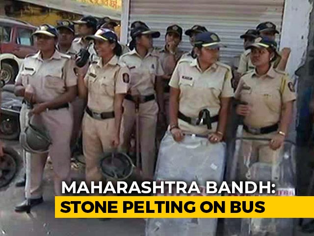 Tepid Response To Maharashtra Bandh, Normal Life Unaffected