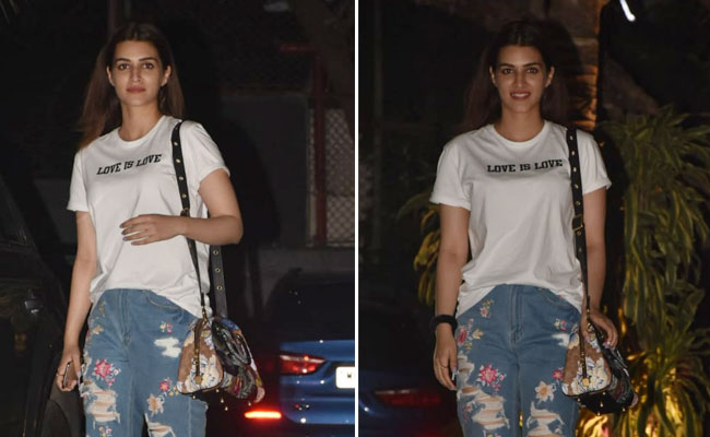 Floral Jeans? Kriti Sanon Has Us Asking Why Not?