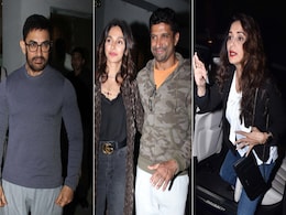 On Kaifi Azmi's Birthday Centenary, <I>Mee Raqsam</I> Screening Attended by Aamir Khan, Madhuri Dixit, Farhan Akhtar, Shibani Dandekar On Kaifi Azmi's Birthday Centenary, <I>Mee Raqsam</I> Screening Attended by Aamir Khan, Madhuri Dixit, Farhan Akhtar, Shibani Dandekar