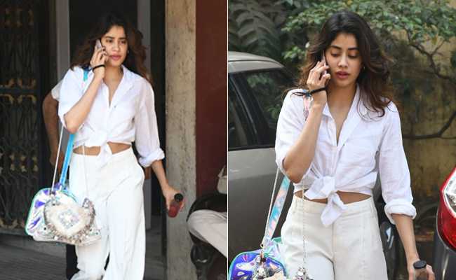 Janhvi Kapoor Signals It's Time To Bring Out Your Whites