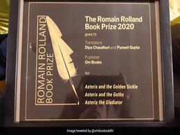 Hindi Version Of French Comic "Asterix" Wins Romain Rolland Prize For Translation Hindi Version Of French Comic "Asterix" Wins Romain Rolland Prize For Translation