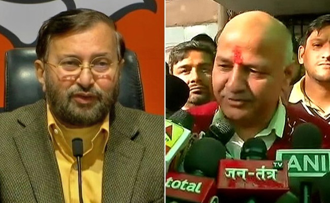 निर्भया मामले में प्रकाश जावड़ेकर ने दिल्ली सरकार पर उंगली उठाई, मनीष सिसोदिया ने दिया करारा जवाब