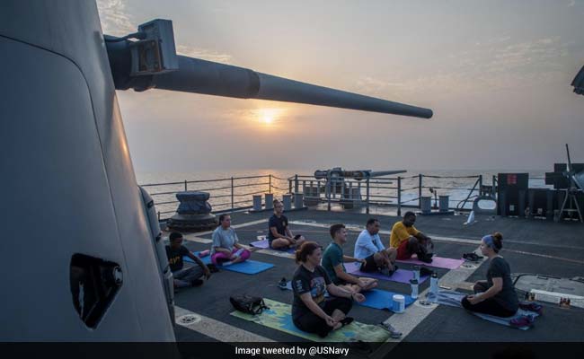 What The US Navy Tweeted About Yoga