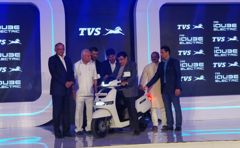 TVS iQube Electric Scooter Launched In India; Prices Start At Rs. 1.15 Lakh