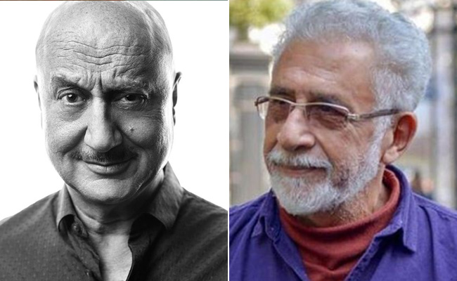 अनुपम खेर का नसीरुद्दीन शाह पर पलटवार, बोले- मेरी बुराई करके सुर्खियों में आना चाहते हैं...देखें Video