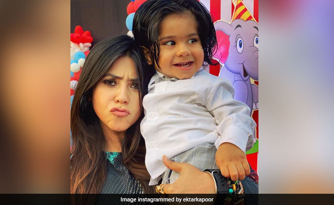 Ekta Kapoor Compares Son Ravie's Look To Radhe From Salman Khan's <I>Tere Naam</I>