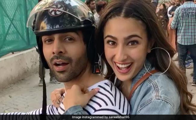 <I>Love Aaj Kal</I>: '<I>Helmet Kahaan Hain, Madam</I>,' Kartik Aaryan Asks Sara Ali Khan. Perhaps He Shouldn't Have