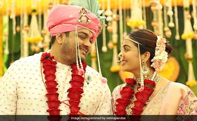 Inside Actress Nehha Pendse And Shardul Singh Bayas' Dreamy Wedding. See Pics