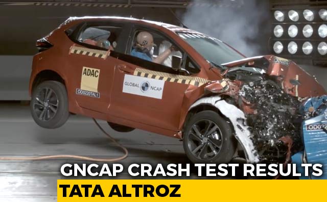 Tata Altroz Gets 5 Stars In Crash Test