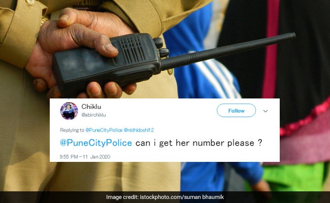 He Asked For Woman's Number On Twitter. Pune Police's Reply Won Hearts