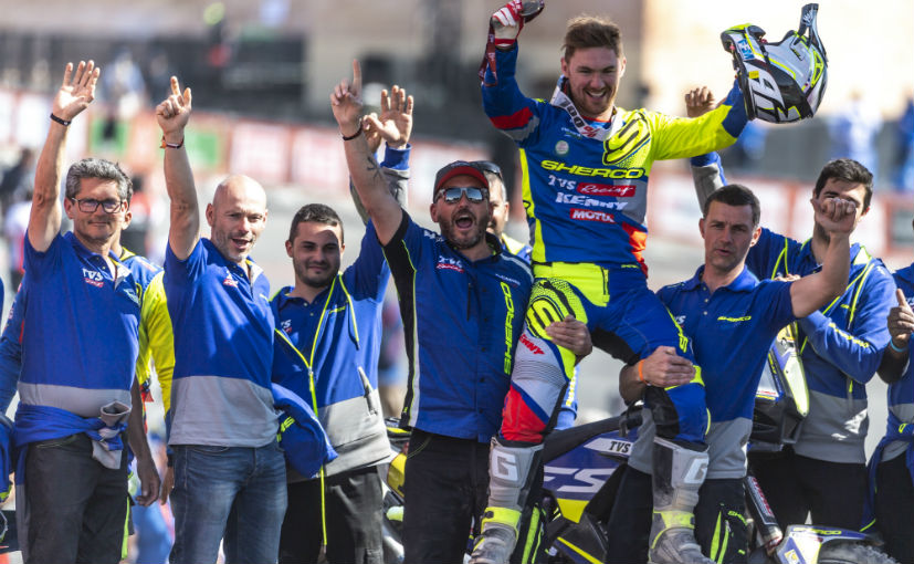 TVS' Adrien Metge Finishes 12th As Honda's Ricky Brabec Takes Dakar 2020 Title