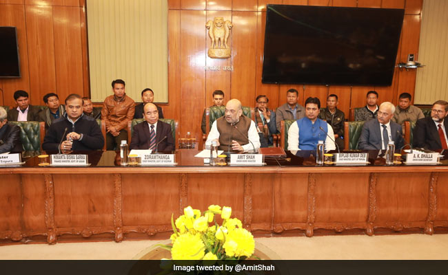 Displaced Bru Tribals From Mizoram To Permanently Settle In Tripura; Pact Signed