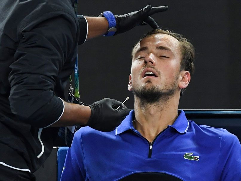 Australian Open: Daniil Medvedev Battles Nosebleed, Resistance To Progress