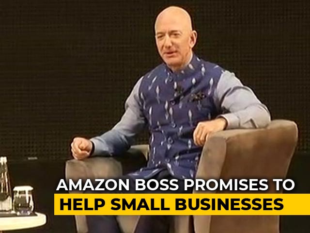 Jeff Bezos Makes $1 Billion Commitment To India
