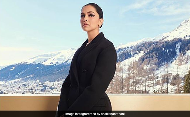 Deepika Padukone, In Davos, Trumps Breathtaking View Looking Like This