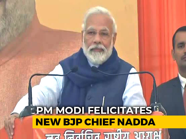Proud Moment, Says PM Modi On JP Nadda Taking Over As BJP Chief