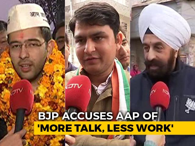 Battle For Delhi: Raghav Chaddha vs Rocky Tuseed vs RP Singh