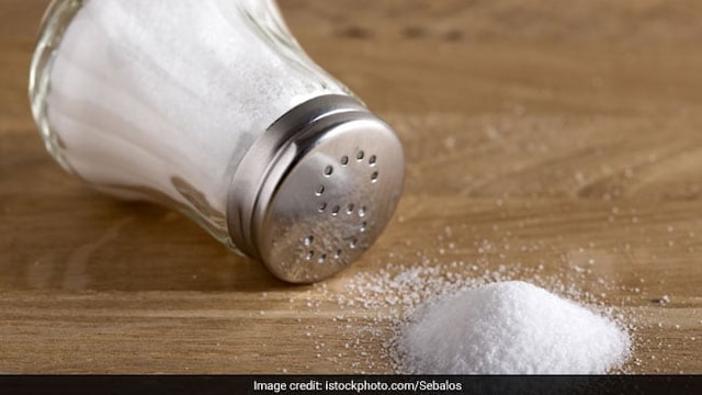 High sodium intake can increase your risk of developing hypertension