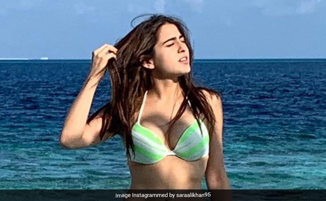 Water Baby Sara Ali Khan Makes A Splash Again On Instagram With Maldives Pics