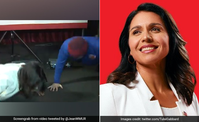 शख्स ने अमेरिका के राष्ट्रपति चुनाव की उम्मीदवार तुलसी को दिया Push Ups चैलेंज तो मिली हार, Video देख लोगों ने कहा...