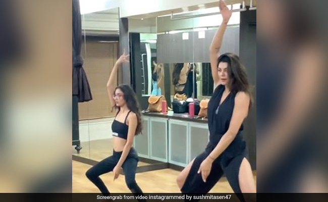 सुष्मिता सेन ने दोनों बेटियों के साथ किया धमाकेदार डांस, वायरल हुआ Video