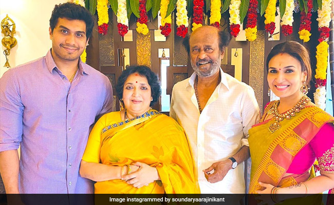 Pongal 2020: Inside Rajinikanth's Festivities With Wife Latha, Daughter Soundarya And Son-In-Law Vishagan Vanangamudi