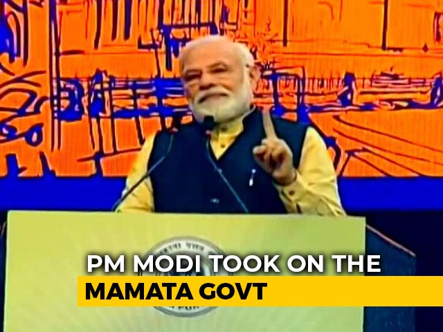 No Cut Money So Mamata Banerjee Blocking Central Schemes, Taunts PM Modi