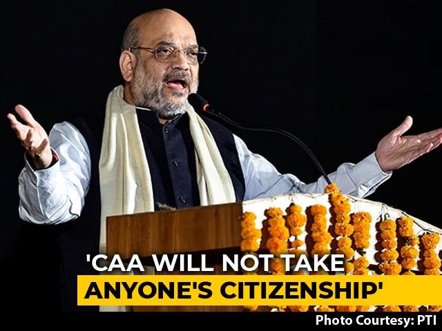 "Got Phones? Now Dial...": Amit Shah's Boost For Citizenship Law Drive