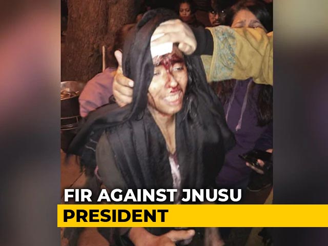 As JNU Student Leader Was Bleeding, 2 Cases Against Her Within 4 Minutes