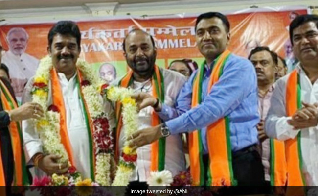 BJP's Sadanand Tanavade Elected As Party's Goa President