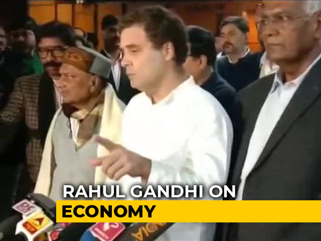 'Challenge PM To Tell Students Why Economy A Basket Case': Rahul Gandhi