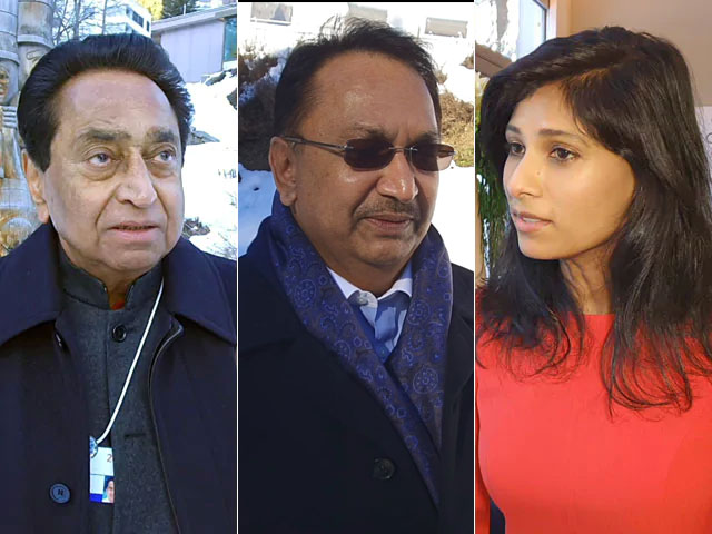 Gita Gopinath, Vikram Kirloskar, Kamal Nath Speak To NDTV At Davos