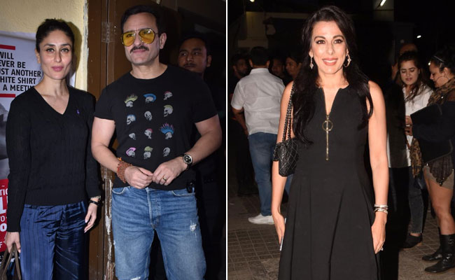 Kareena Kapoor, Pooja Bedi And Others Form Saif Ali Khan And Alaia Furniturewalla's Cheer Squad At <i>Jawaani Jaaneman</i> Screening