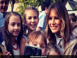 "Continue To #BeBest": Melania Trump Recalls India Visit In Tweets "Continue To #BeBest": Melania Trump Recalls India Visit In Tweets