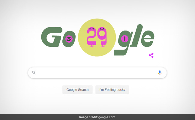 Google Celebrates Leap Day With Doodle