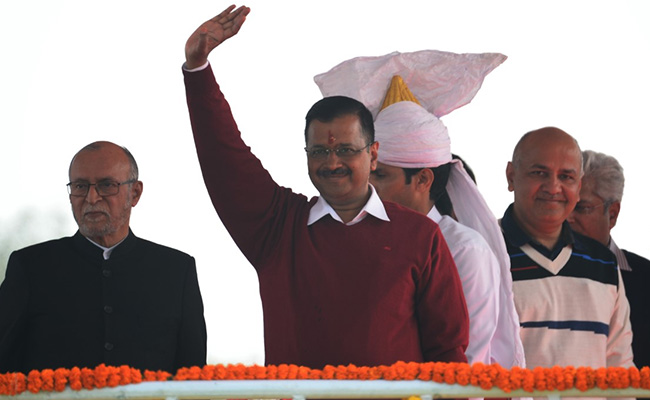 "Time To Go National," Say AAP Supporters At Arvind Kejriwal's Oath