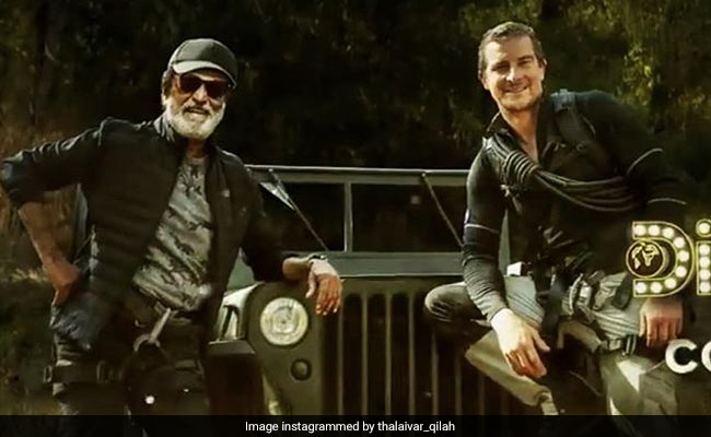 <I>Man Vs Wild</I> New Promo:  Bear Grylls Unravels "The Man Behind Legend" Rajinikanth