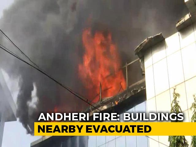 Fire Breaks Out At 3-Storey Commercial Building In Mumbai's Andheri