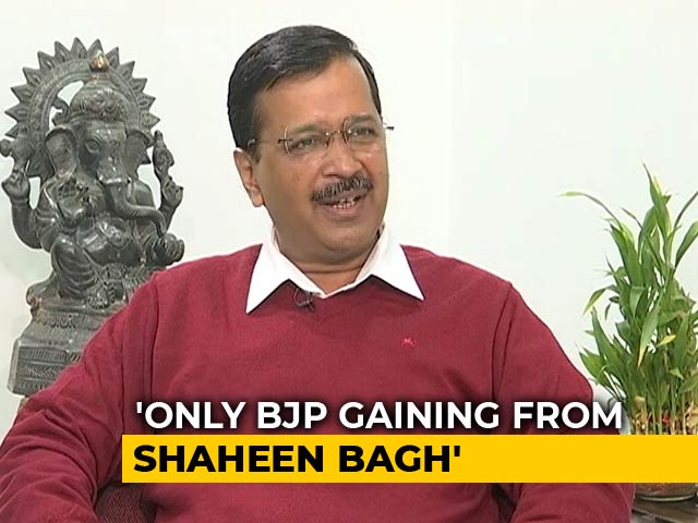 "Amit Shah Wants To Fight Delhi Polls On Shaheen Bagh": Arvind Kejriwal