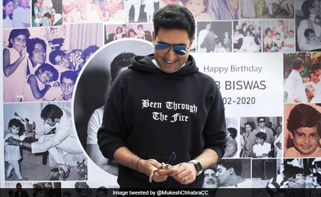 Inside Abhishek Bachchan's <i>Bob Biswas</i> Style Birthday Celebrations. See Pics