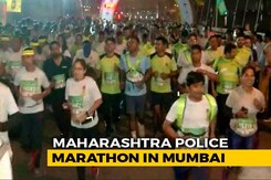 First Maharashtra Police Marathon In Mumbai First Maharashtra Police Marathon In Mumbai
