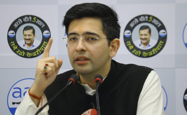AAP's Raghav Chadha Banks On "<i>Rajinder Nagar Ka Beta</i>" Tag In Delhi Polls