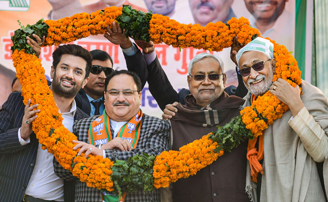 "Like Bihar In 2005...": Nitish Kumar's Swipe At Arvind Kejriwal On Infra