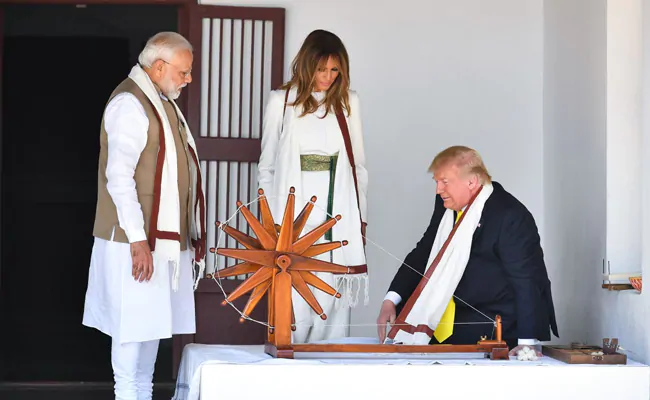 Seems Trump Didn't Find Sabarmati Ashram Visit Worthwhile: Mahatma Gandhi's Great-Grandson